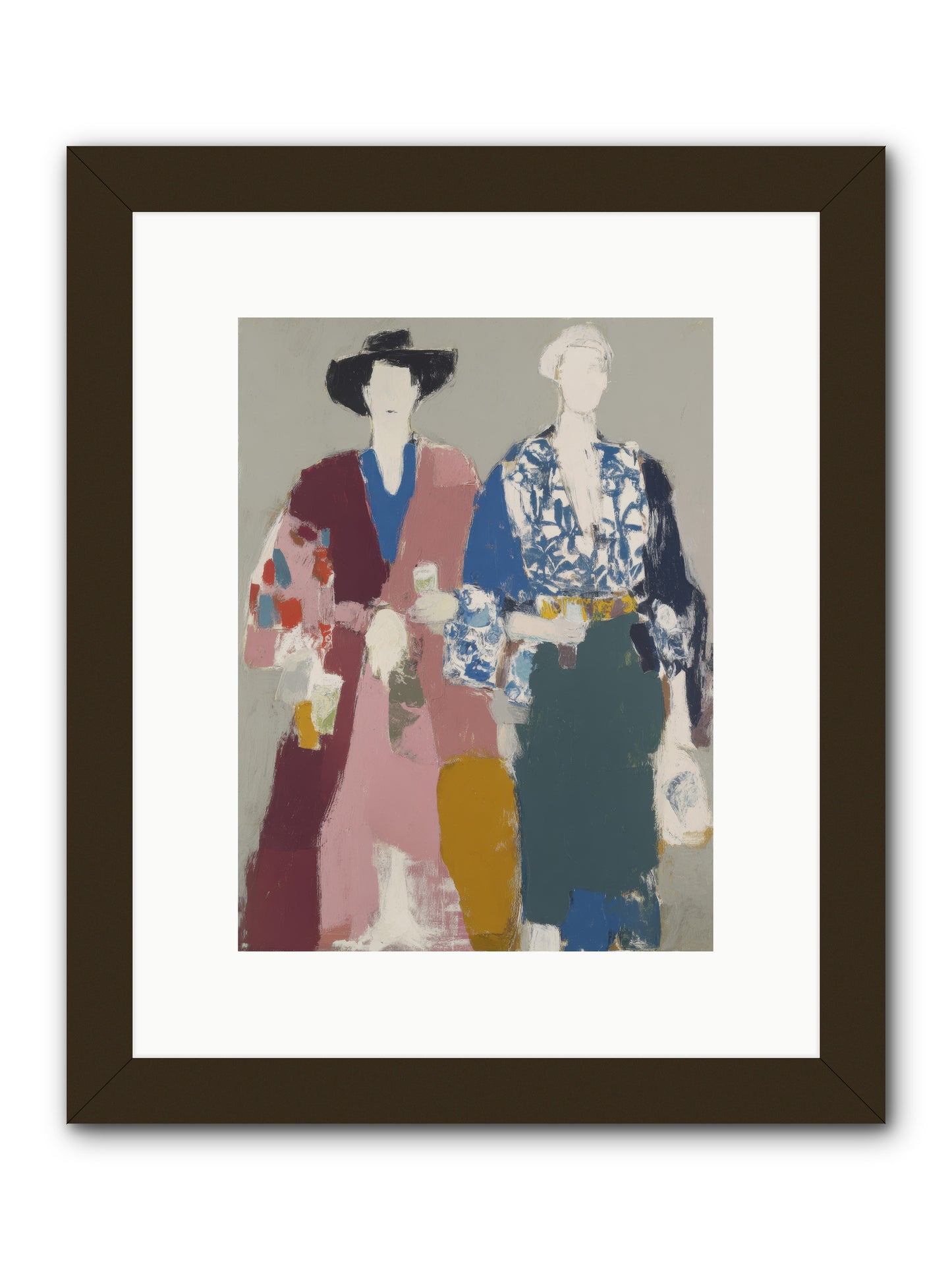 Society of Afternoon Rituals -- Framed Print - Black 9x12