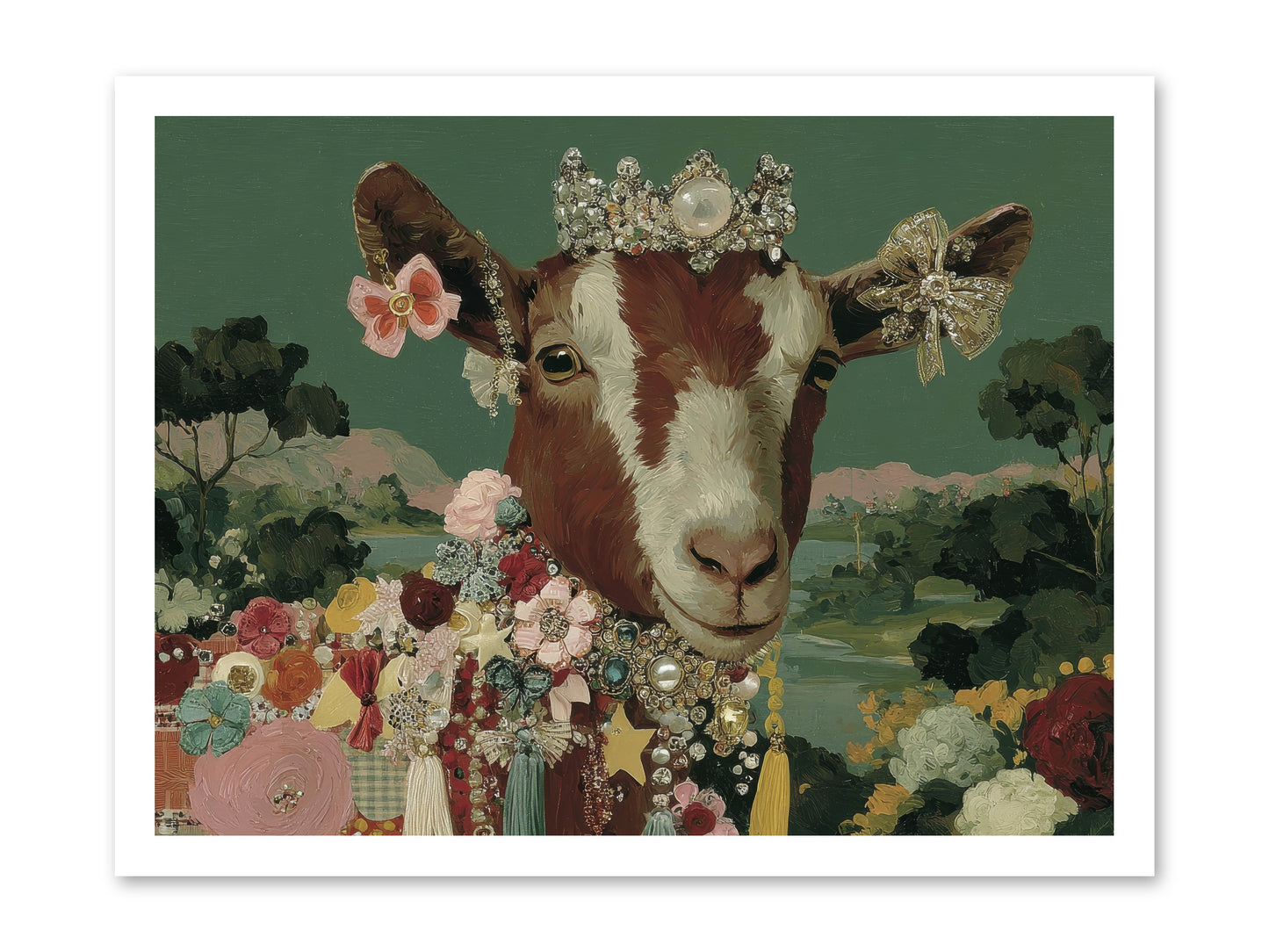 Society of Blooming Souls -- Loose Canvas Print 24x18