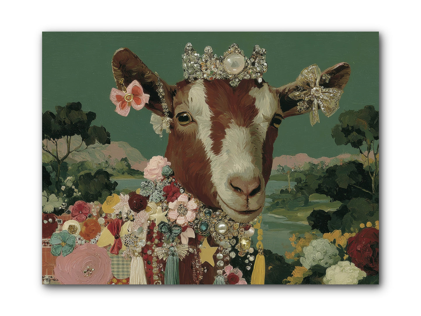 Society of Blooming Souls -- Wrapped Canvas 12x9