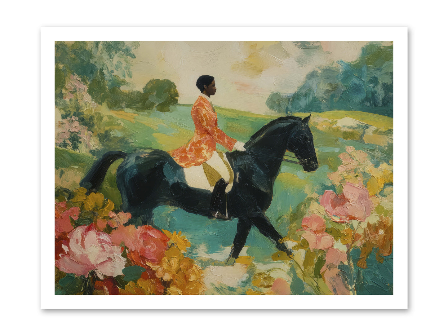 Softer Than Waking -- Loose Canvas Print 24x18