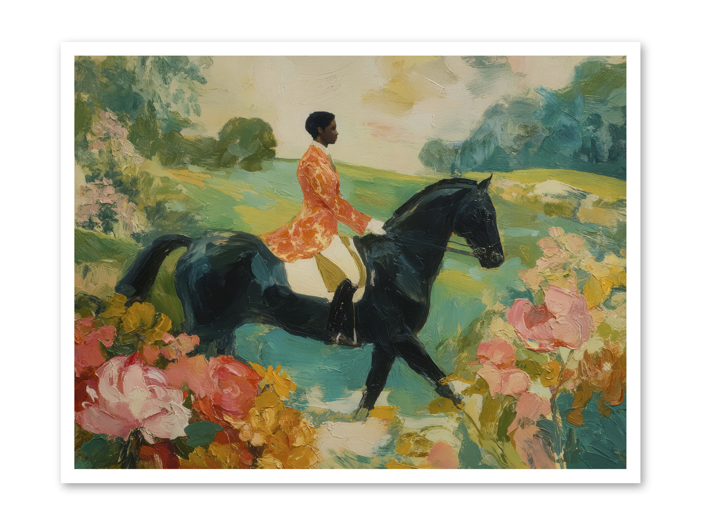 Softer Than Waking -- Loose Canvas Print 40x30