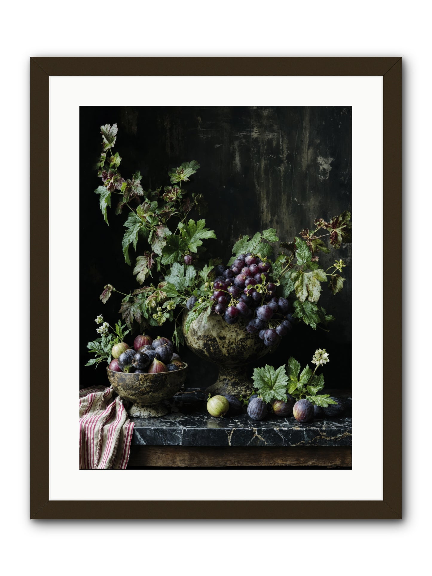 Soil to soul -- Framed Print - Black 18x24