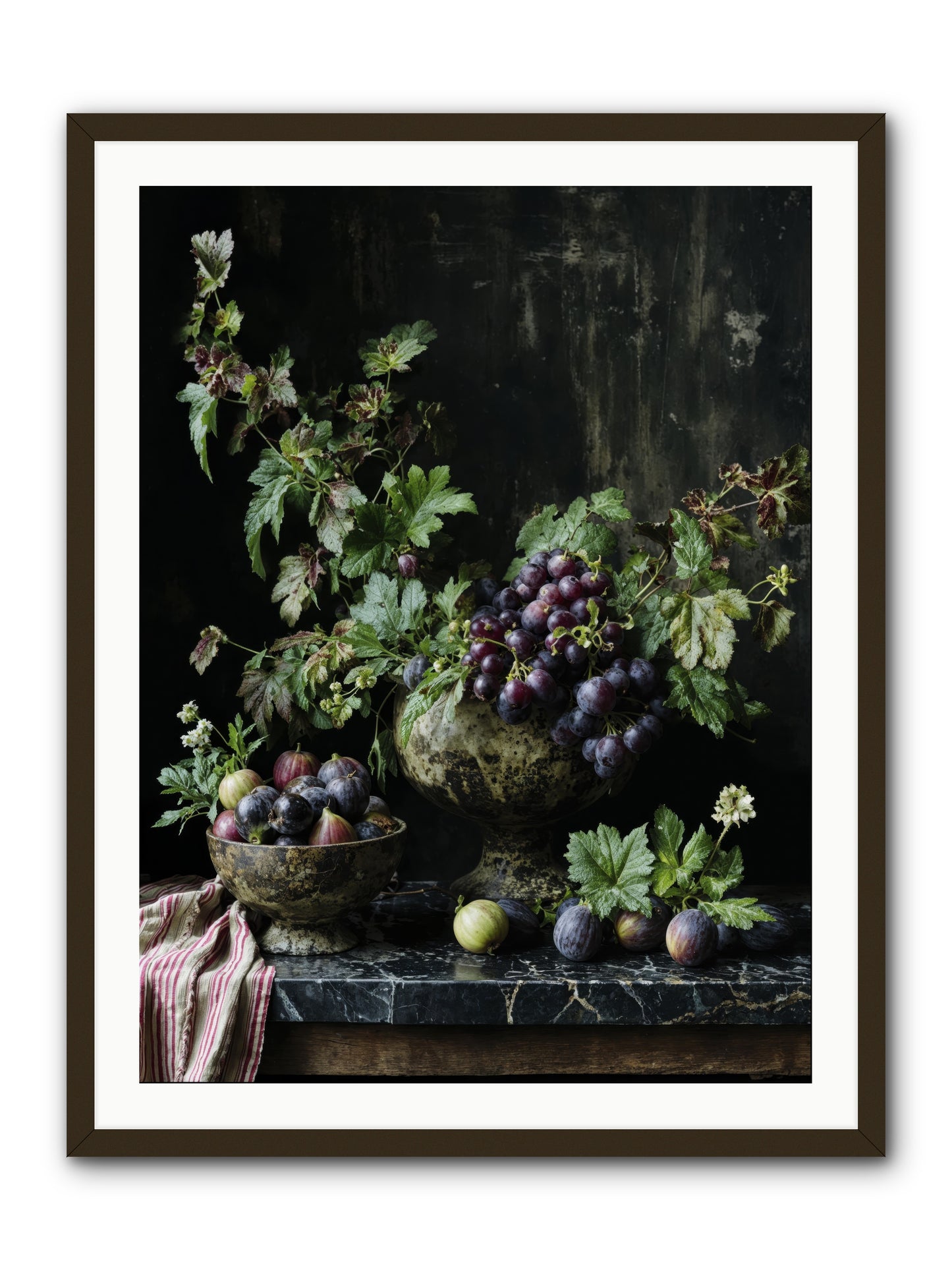 Soil to soul -- Framed Print - Black 30x40
