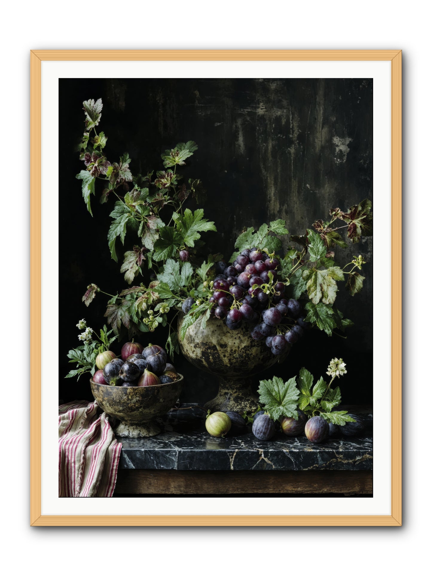 Soil to soul -- Framed Print - Natural 36x48