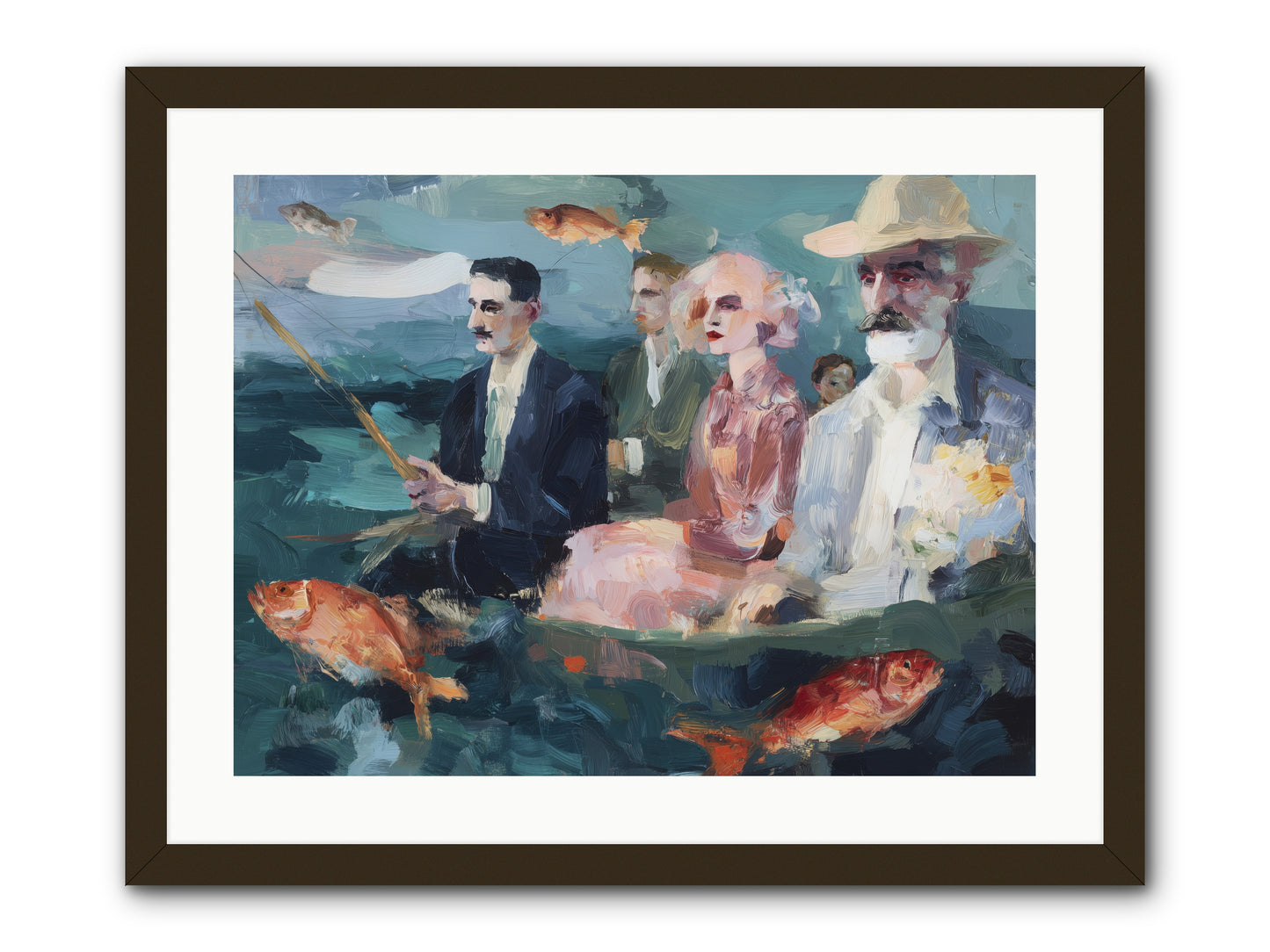 Sojourns  -- Framed Print - Black 24x18