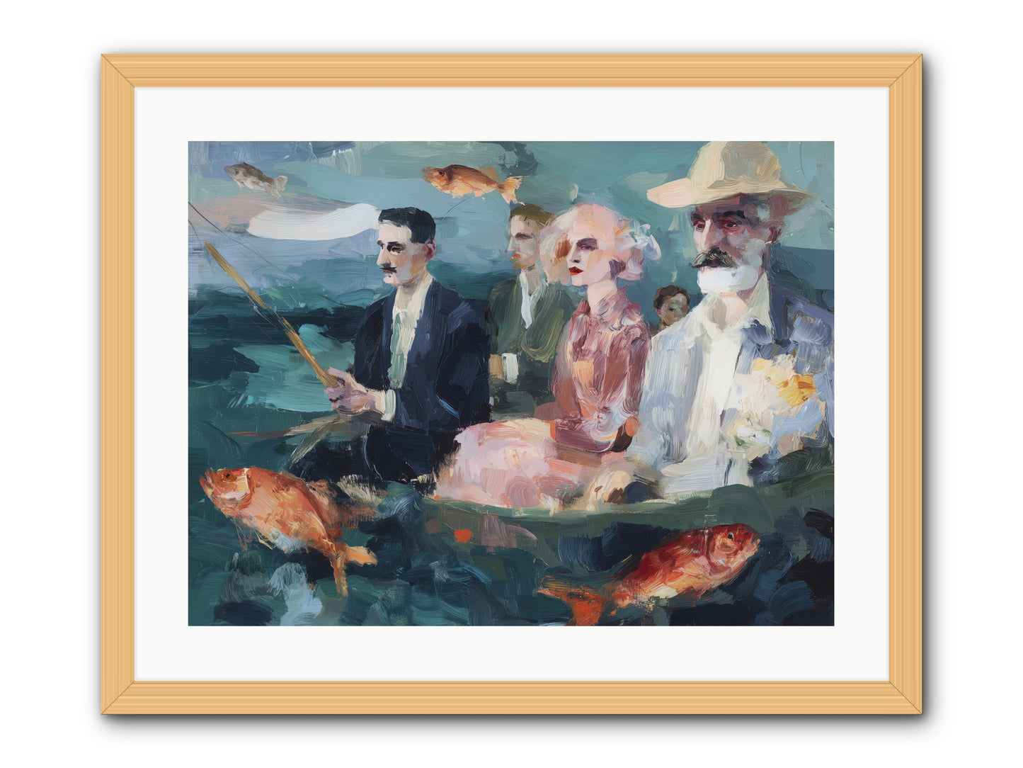Sojourns  -- Framed Print - Natural 24x18
