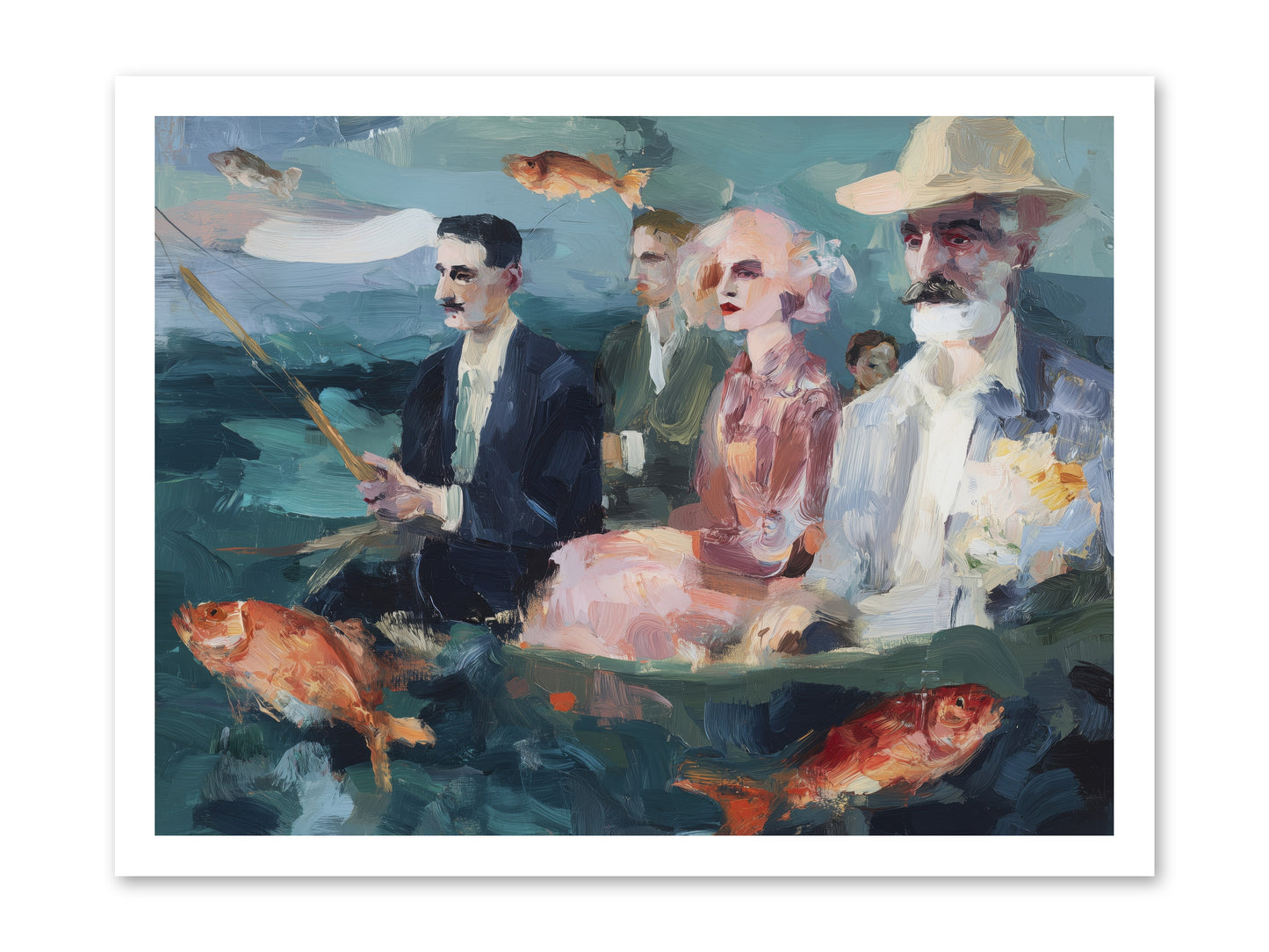 Sojourns  -- Loose Canvas Print 24x18