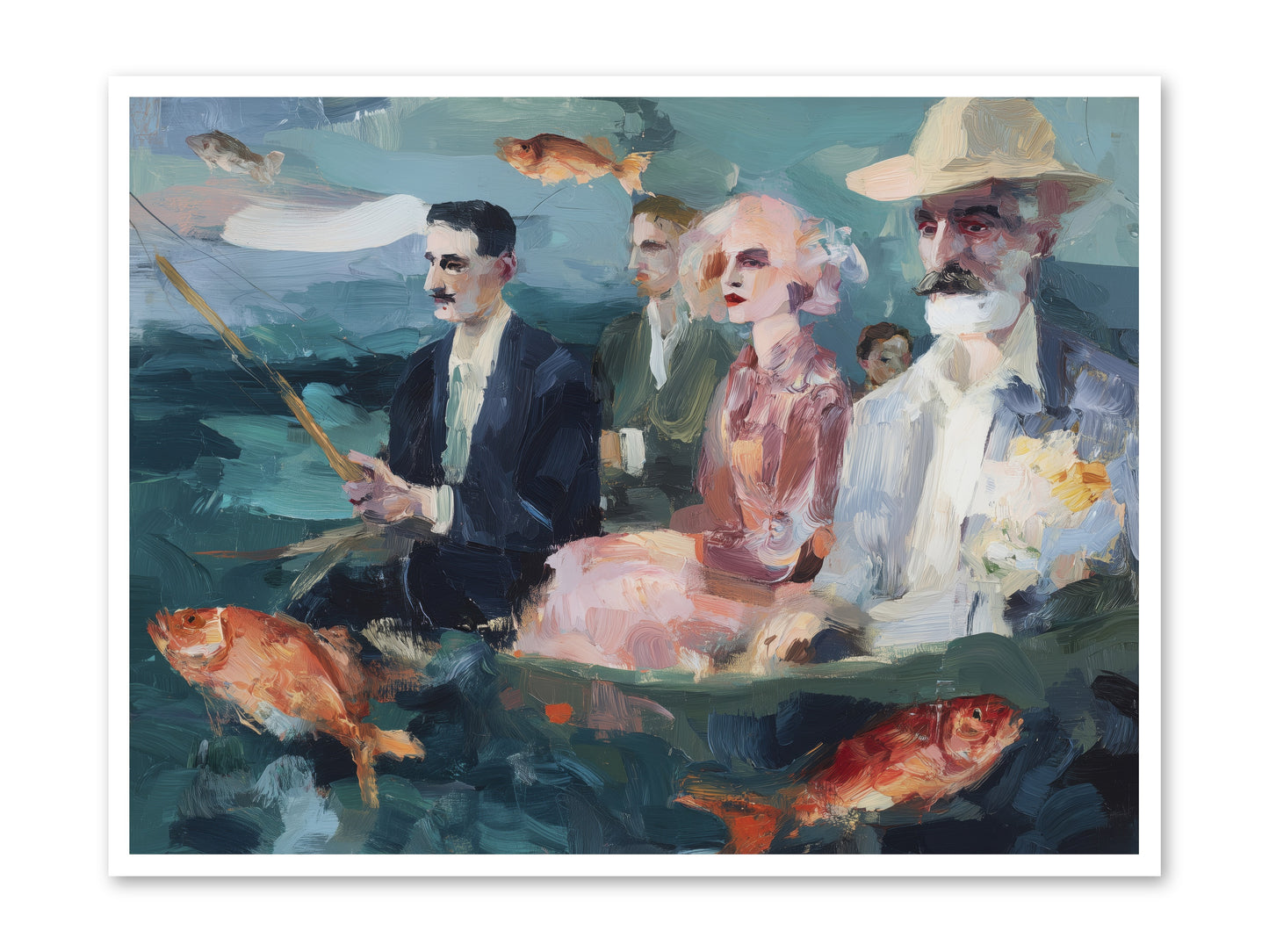 Sojourns  -- Loose Canvas Print 48x36