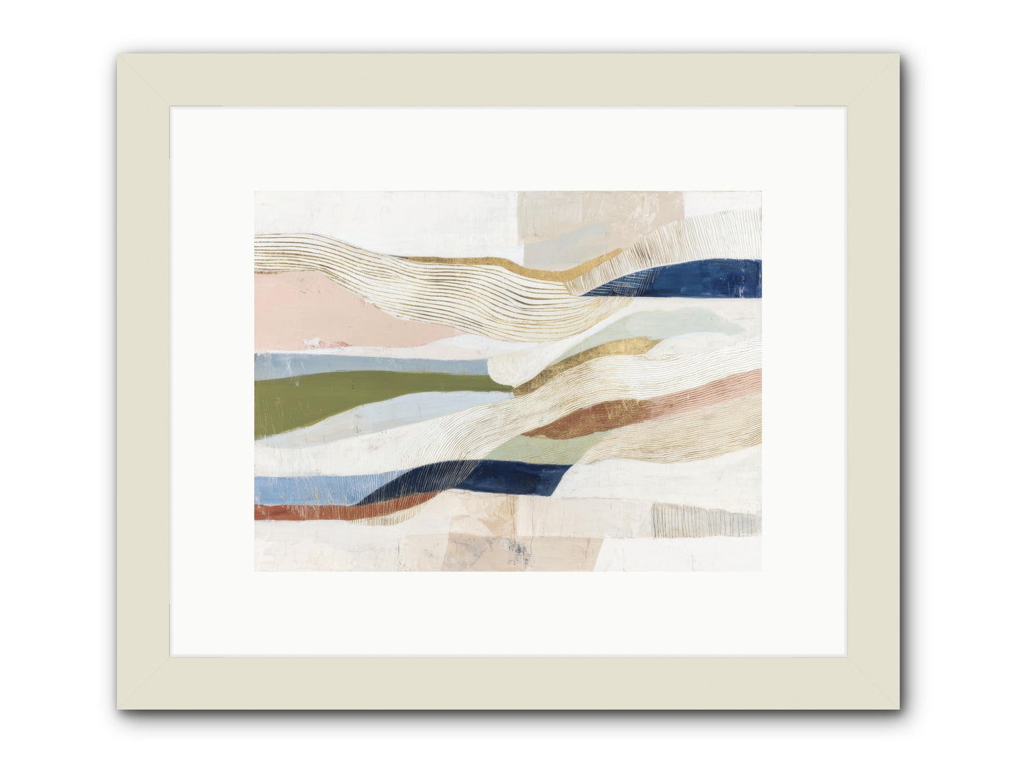 Solace -- Framed Print - White 12x9