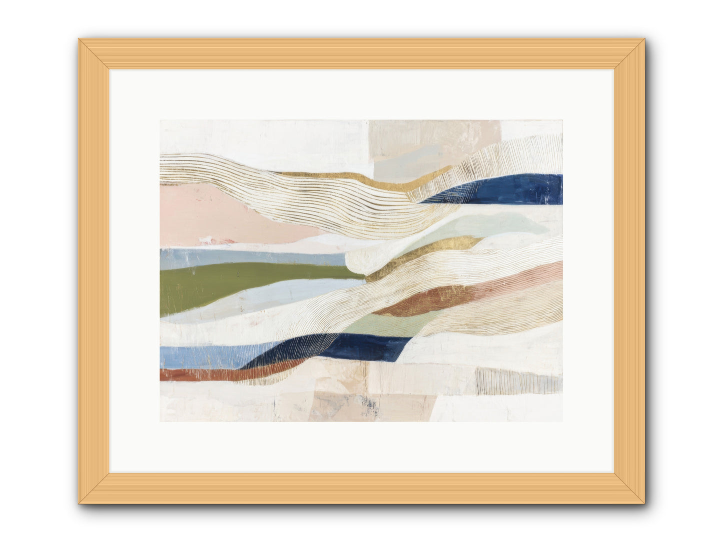 Solace -- Framed Print - Natural 16x12