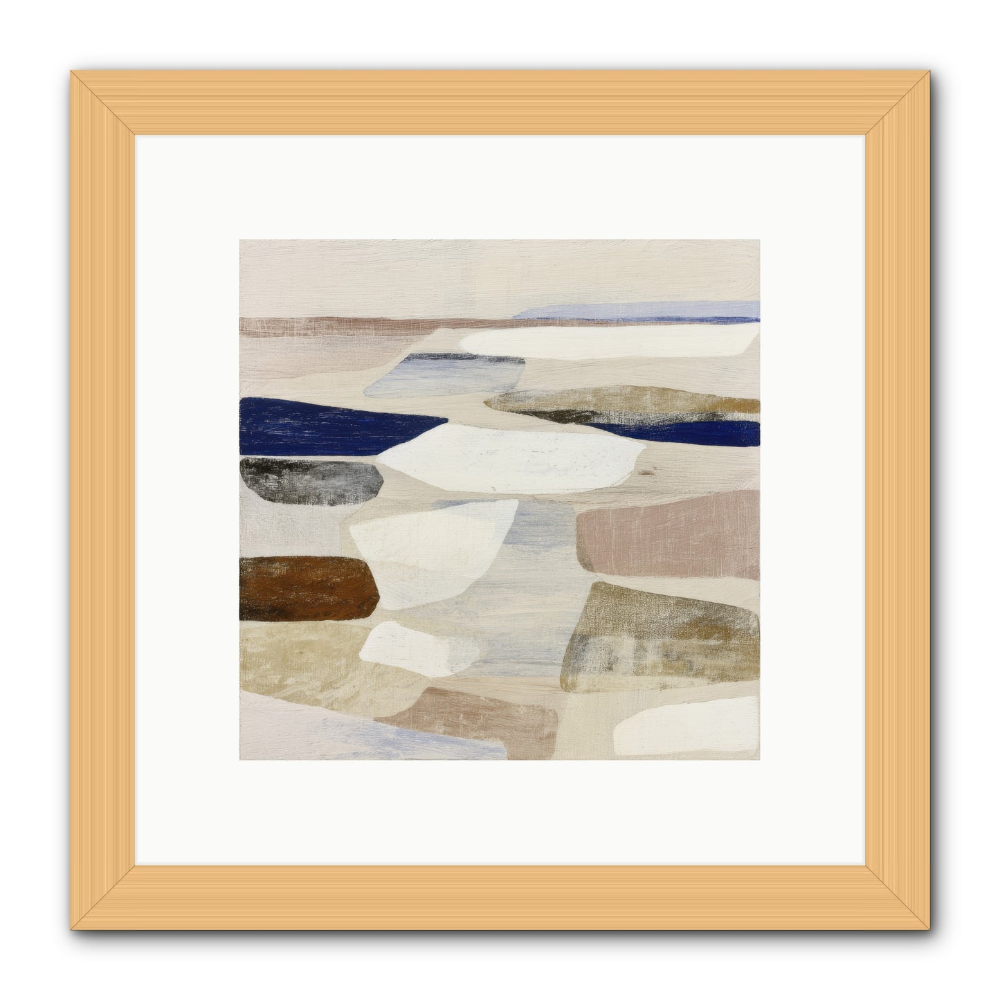 Solace Trace -- Framed Print - Natural 10x10