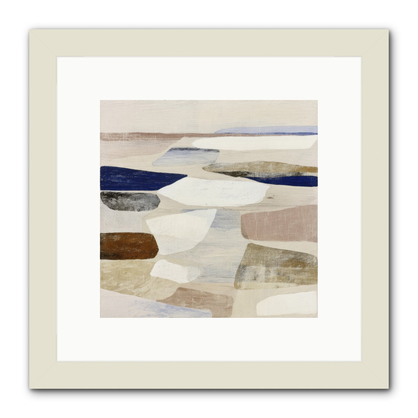 Solace Trace -- Framed Print - White 10x10