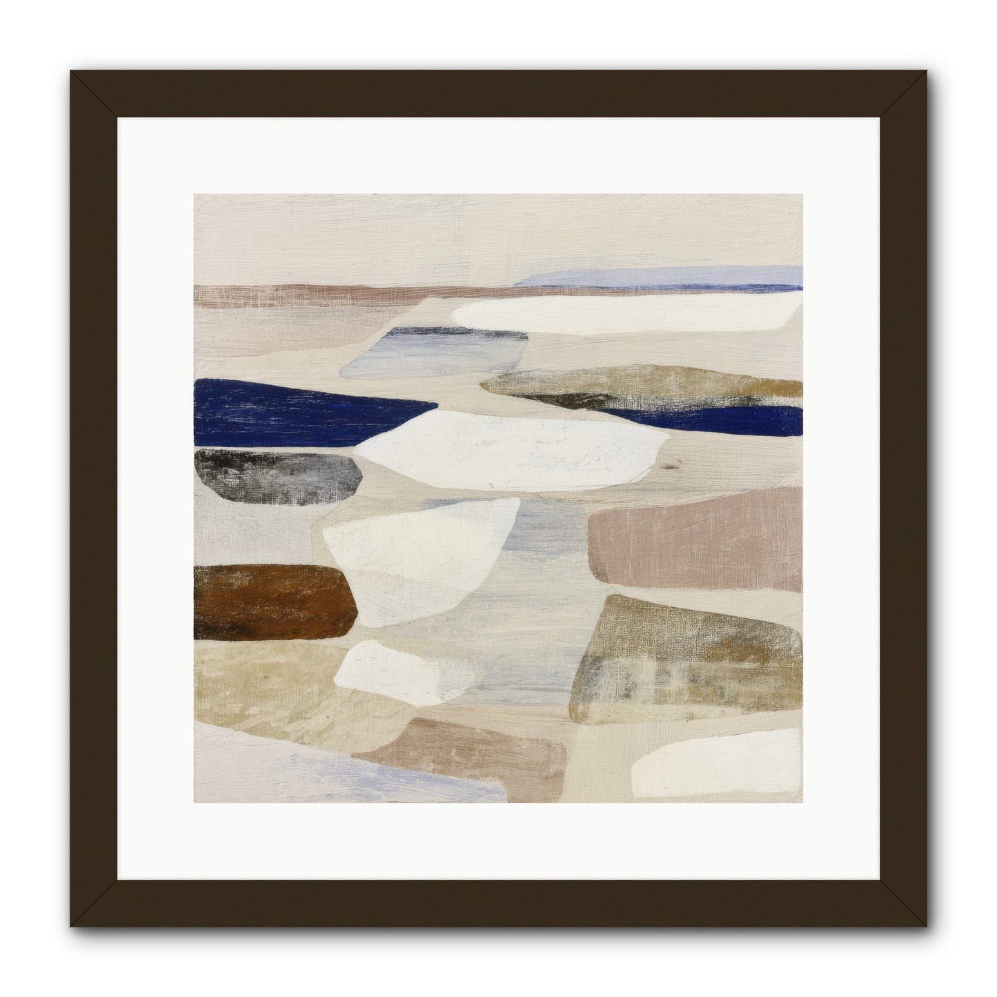 Solace Trace -- Framed Print - Black 16x16