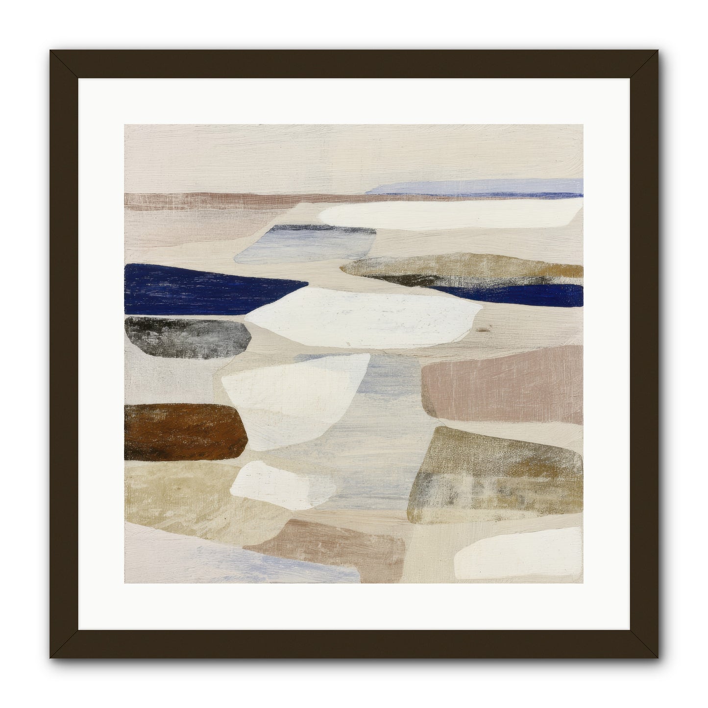 Solace Trace -- Framed Print - Black 20x20