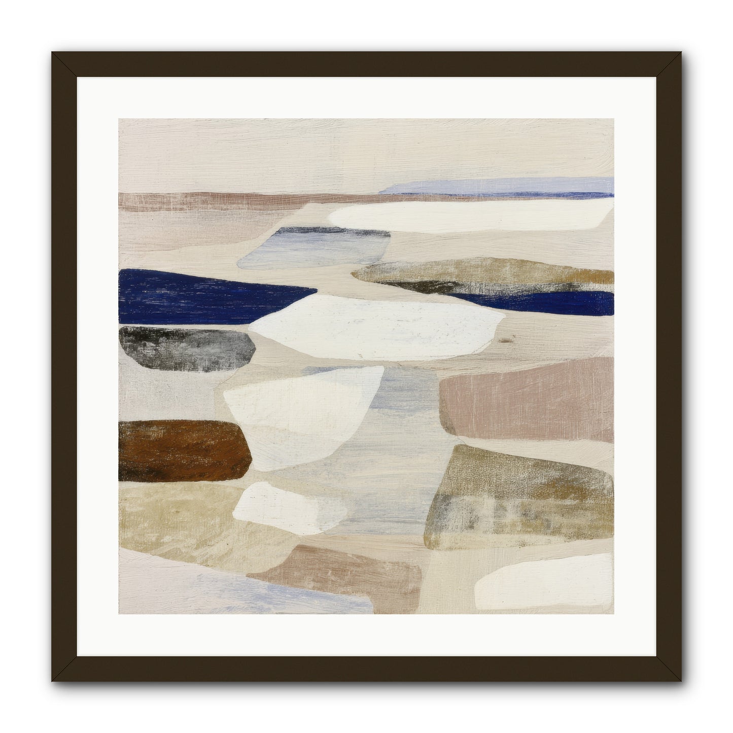 Solace Trace -- Framed Print - Black 24x24
