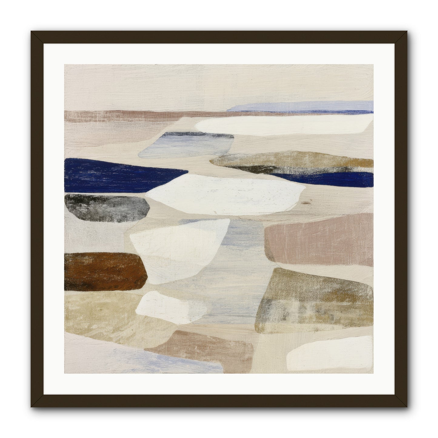 Solace Trace -- Framed Print - Black 30x30
