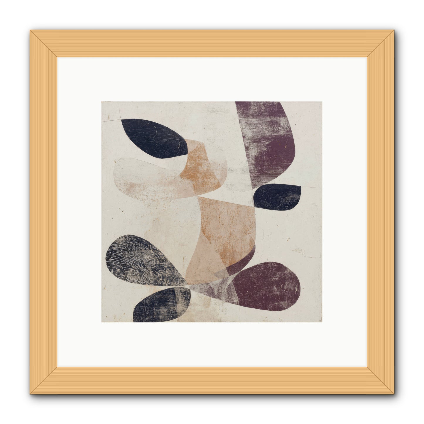 Solar Fringe No.2 -- Framed Print - Natural 10x10