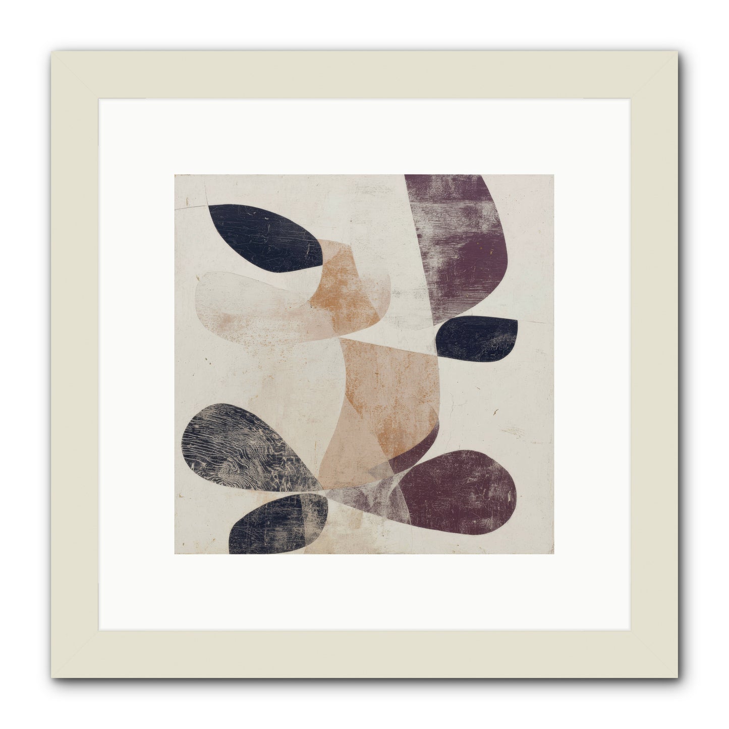 Solar Fringe No.2 -- Framed Print - White 10x10