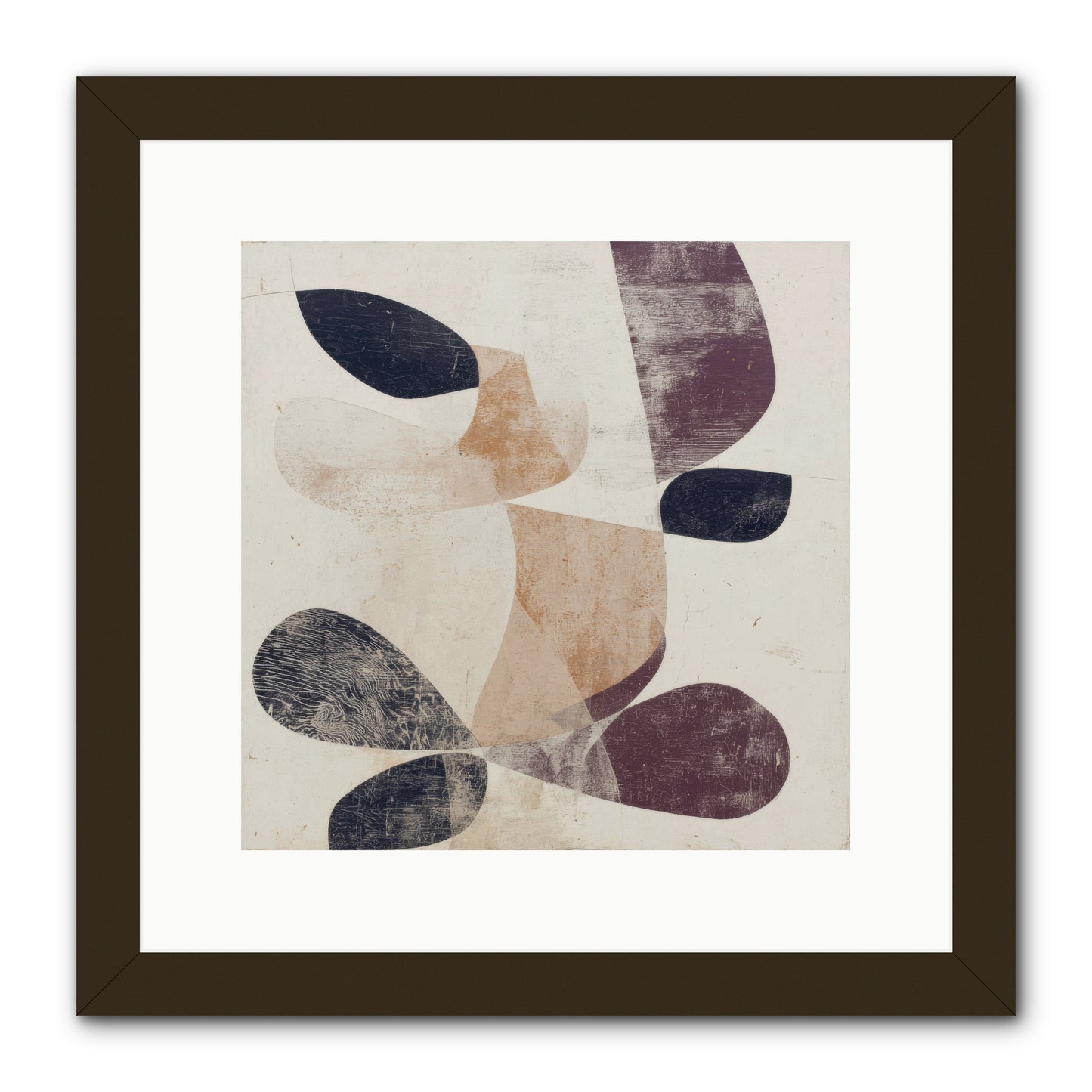 Solar Fringe No.2 -- Framed Print - Black 12x12
