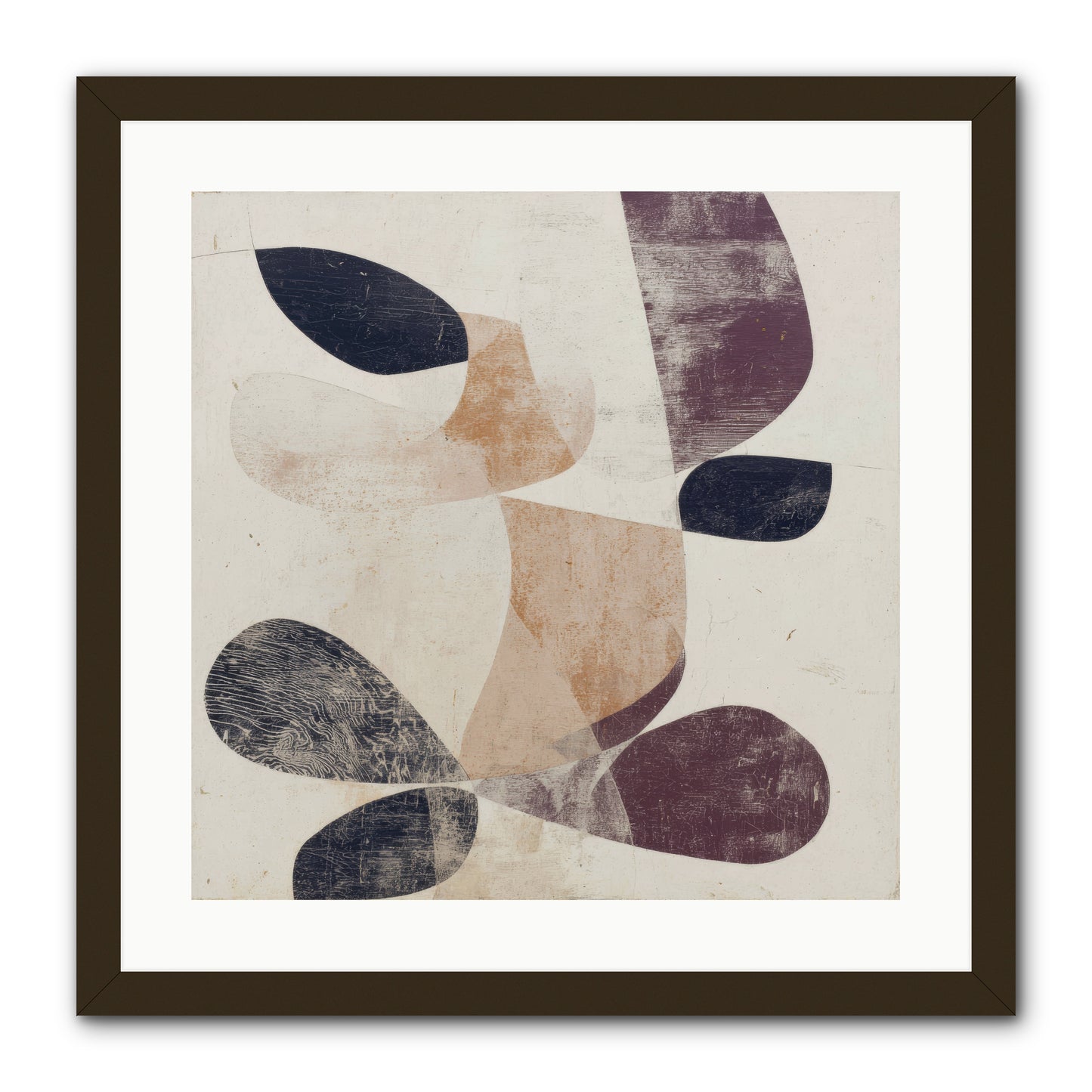 Solar Fringe No.2 -- Framed Print - Black 20x20