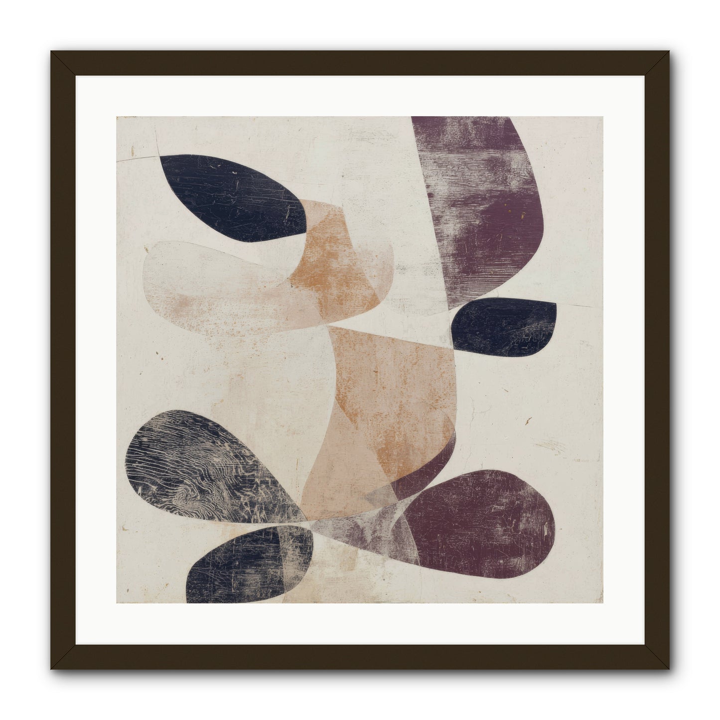Solar Fringe No.2 -- Framed Print - Black 24x24