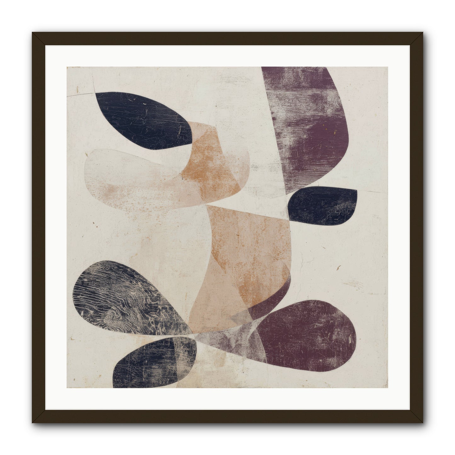 Solar Fringe No.2 -- Framed Print - Black 30x30
