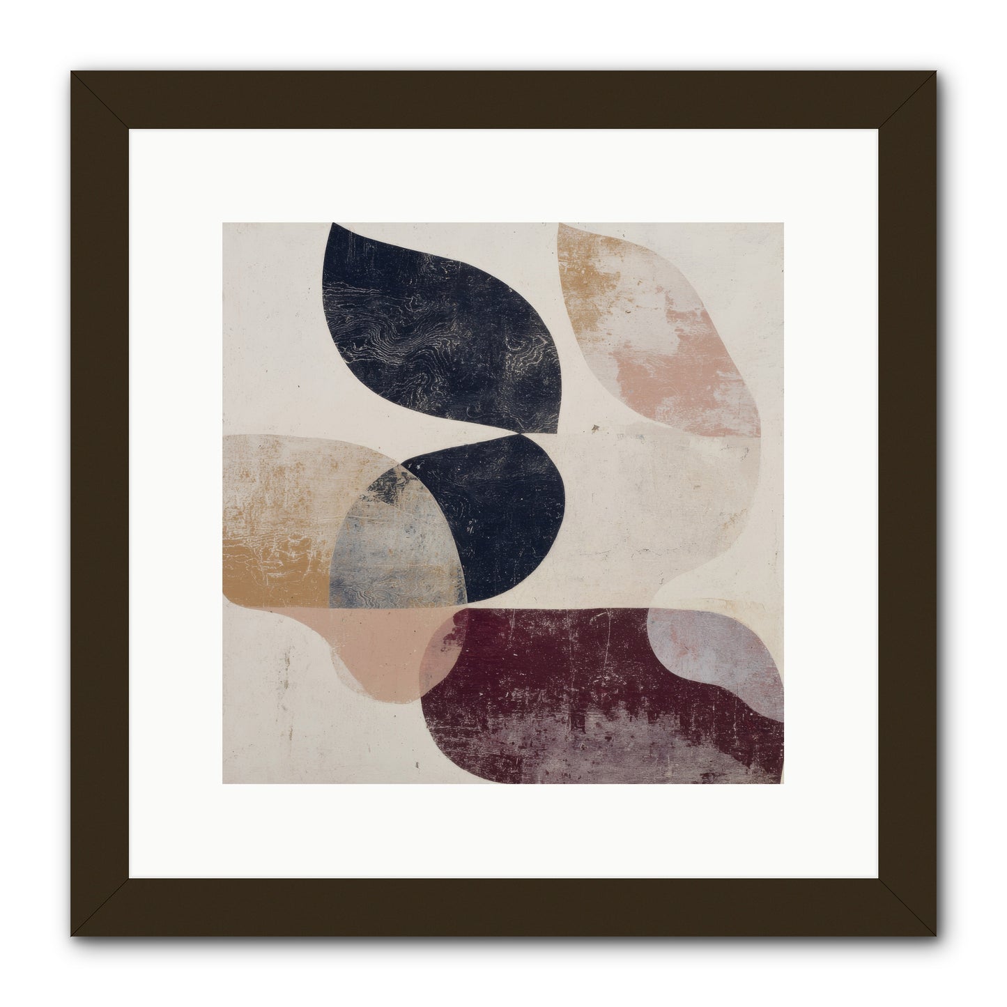Solar Fringe no.1 -- Framed Print - Black 12x12