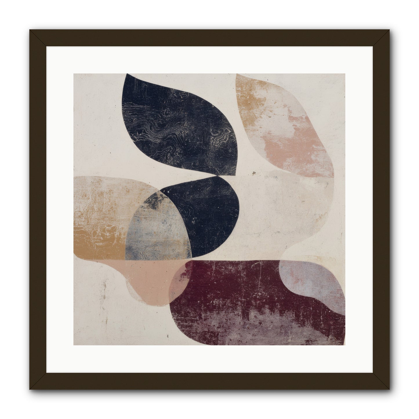 Solar Fringe no.1 -- Framed Print - Black 20x20