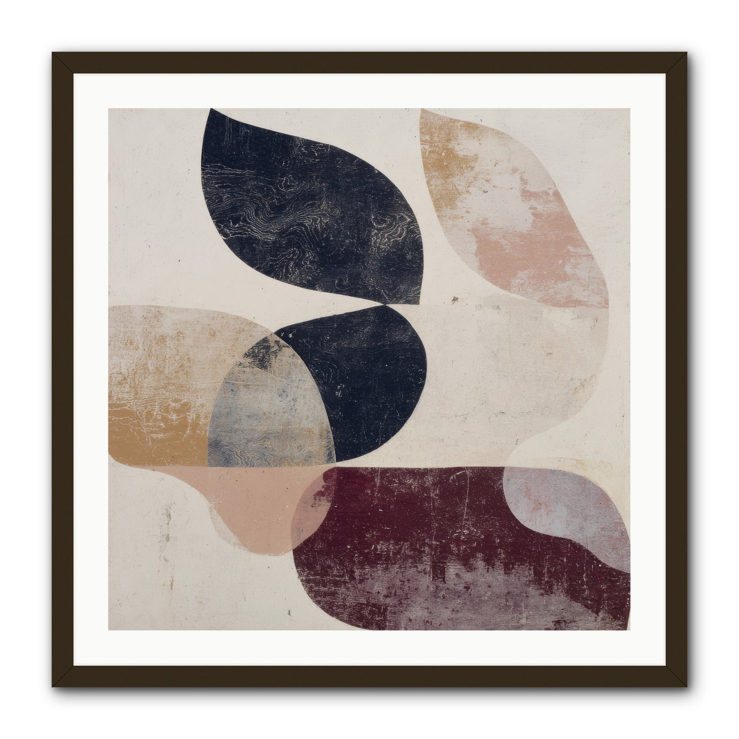 Solar Fringe no.1 -- Framed Print - Black 30x30