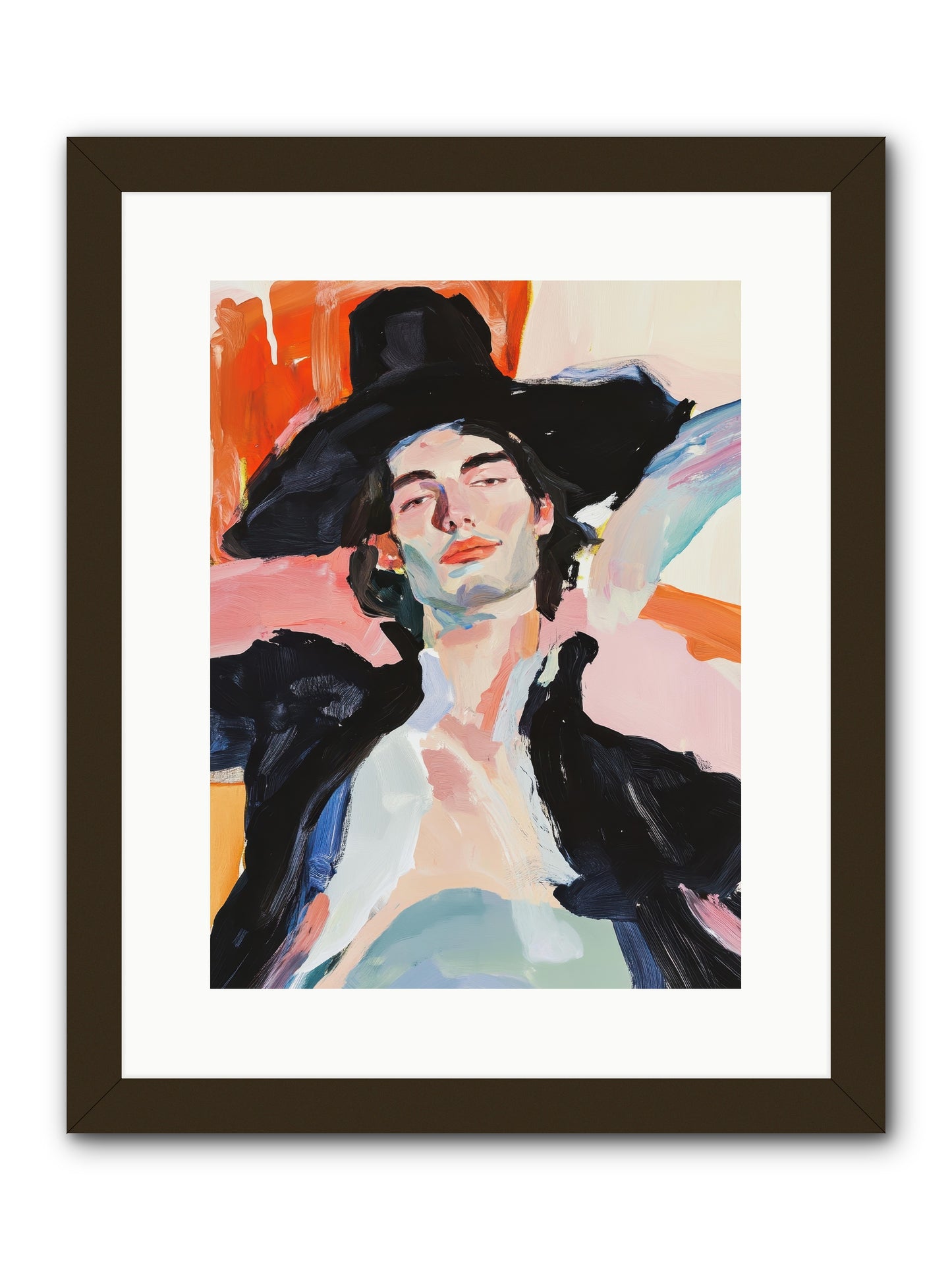 Sole Proprietor Of Love -- Framed Print - Black 12x16