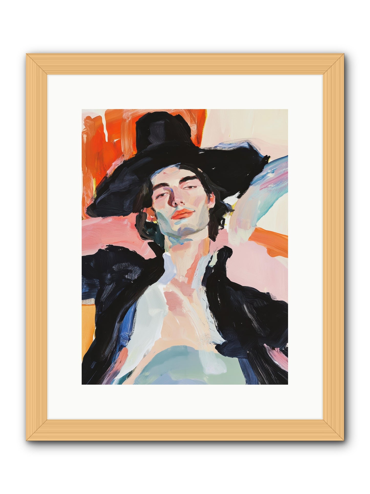 Sole Proprietor Of Love -- Framed Print - Natural 12x16