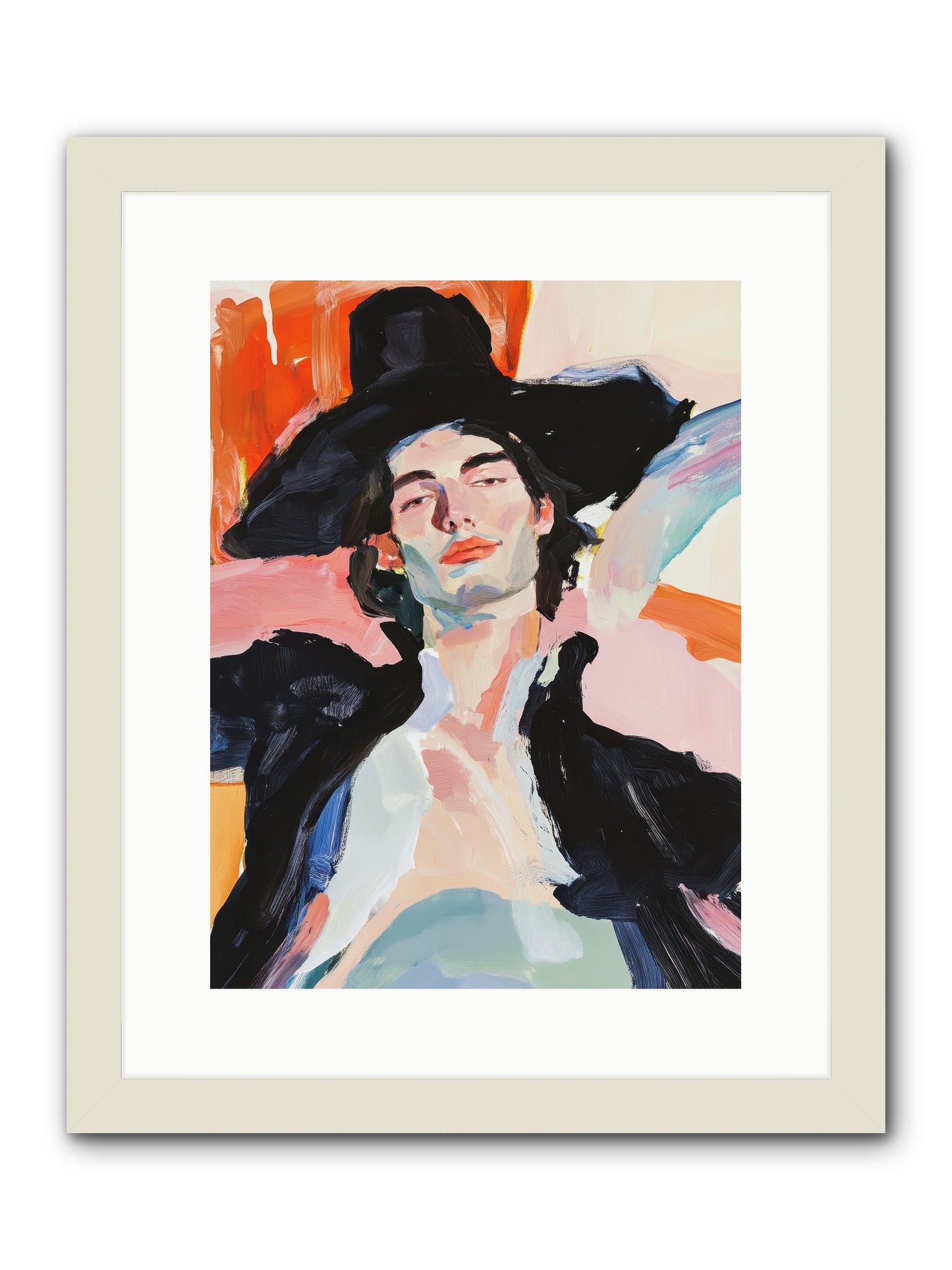 Sole Proprietor Of Love -- Framed Print - White 12x16