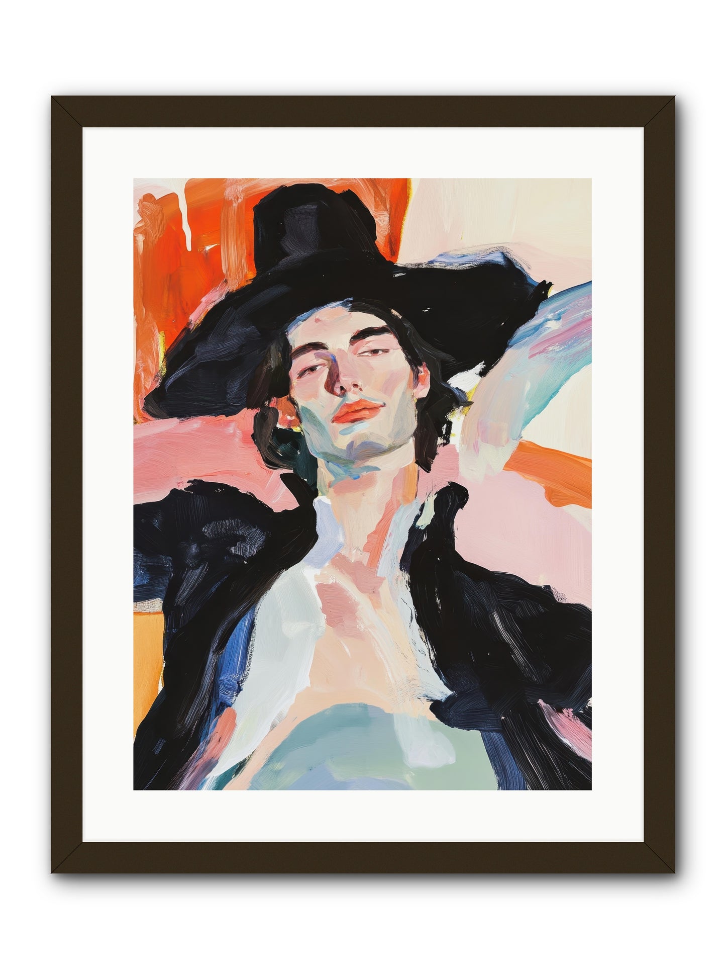Sole Proprietor Of Love -- Framed Print - Black 18x24