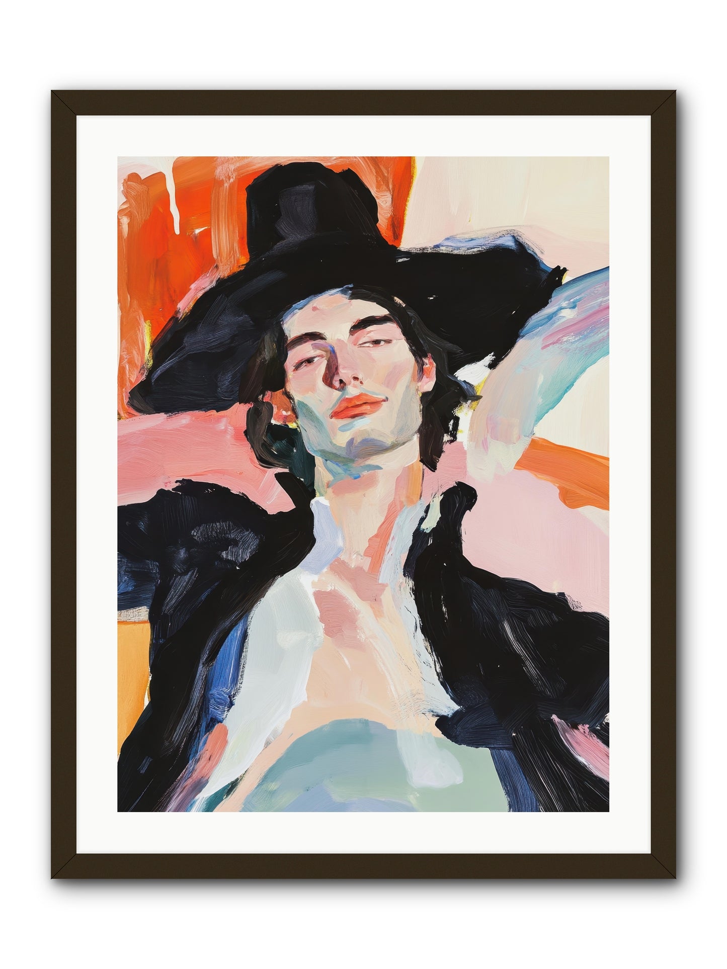 Sole Proprietor Of Love -- Framed Print - Black 24x32
