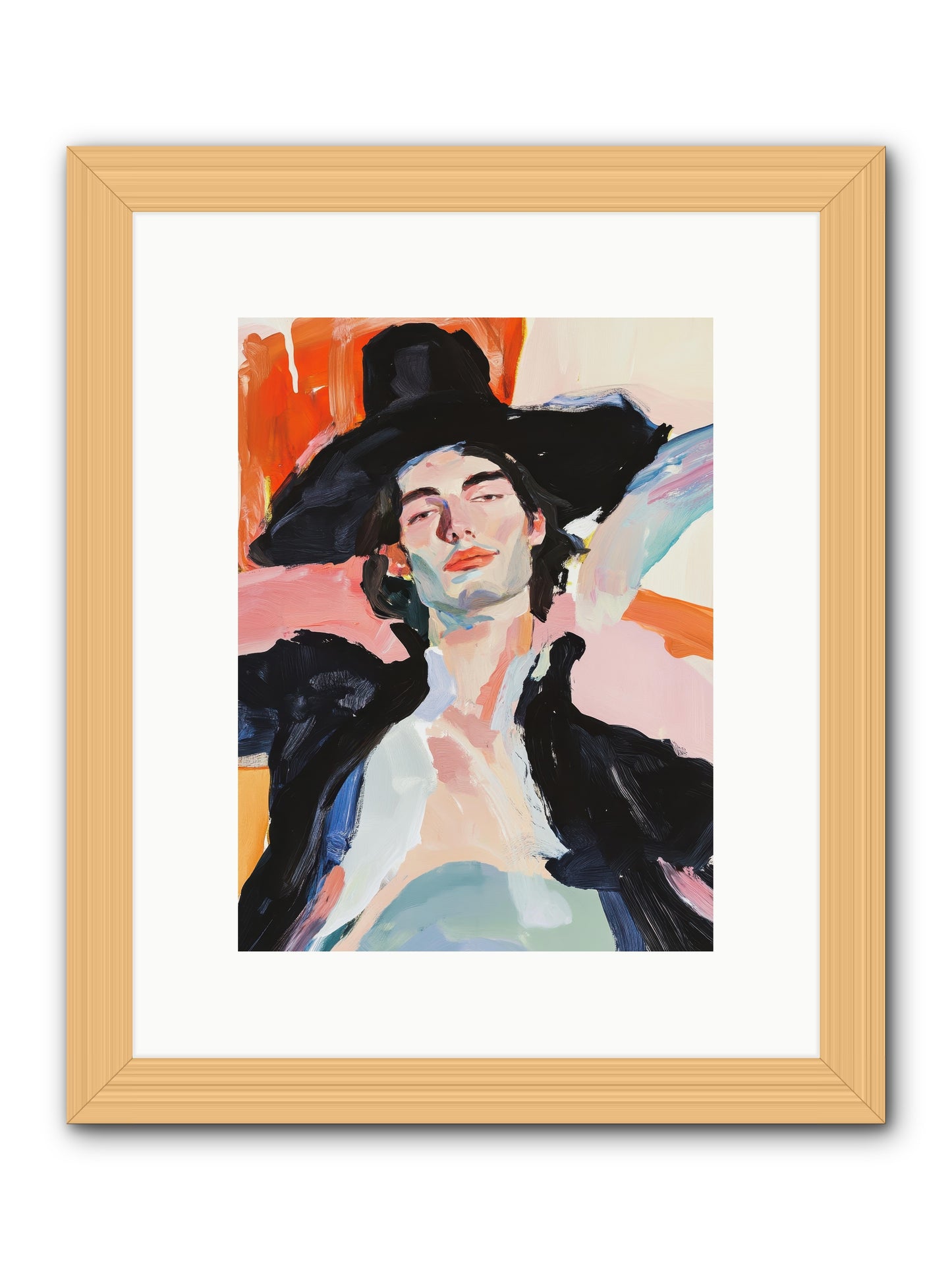 Sole Proprietor Of Love -- Framed Print - Natural 9x12