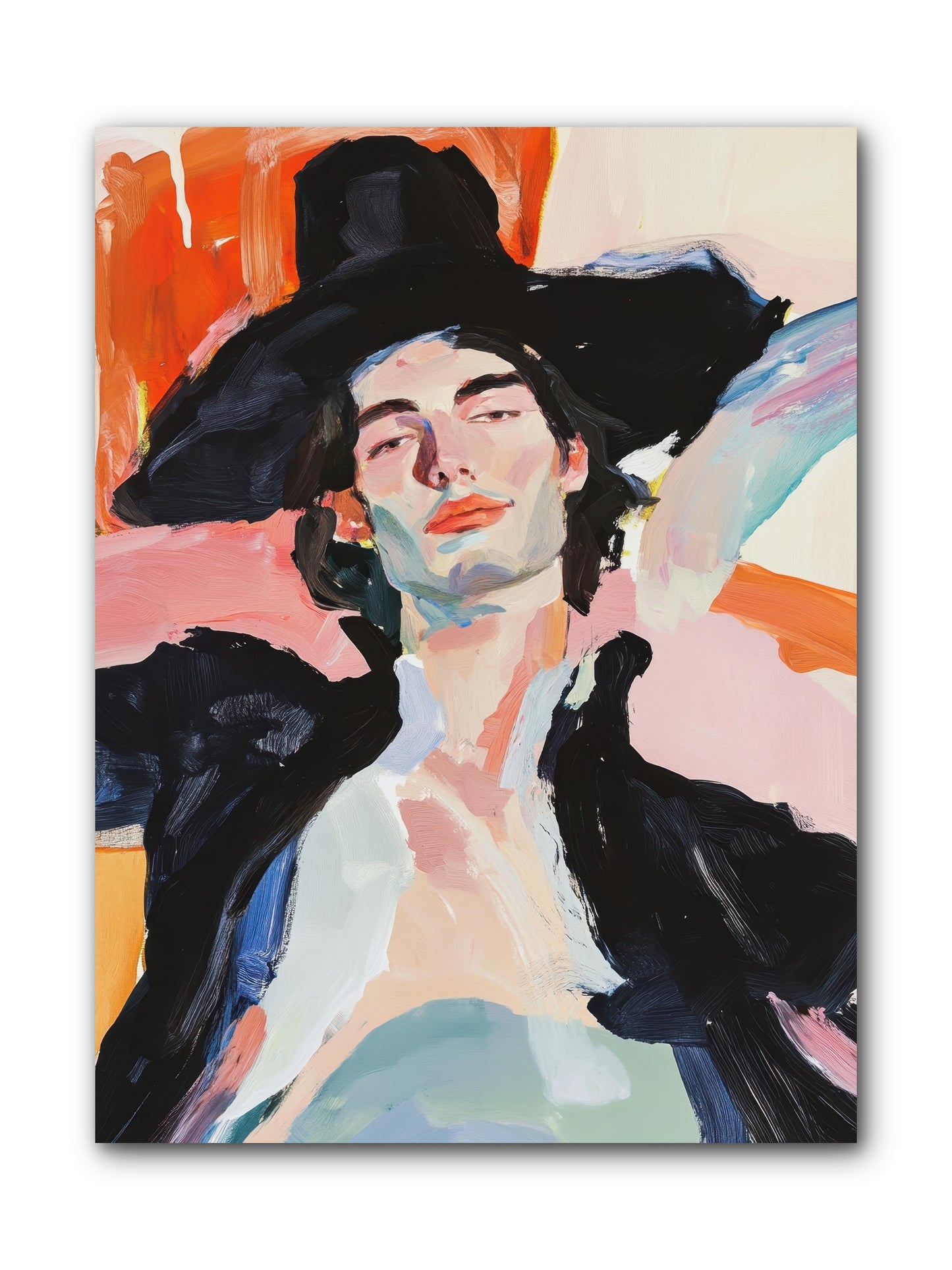 Sole Proprietor Of Love -- Wrapped Canvas 9x12