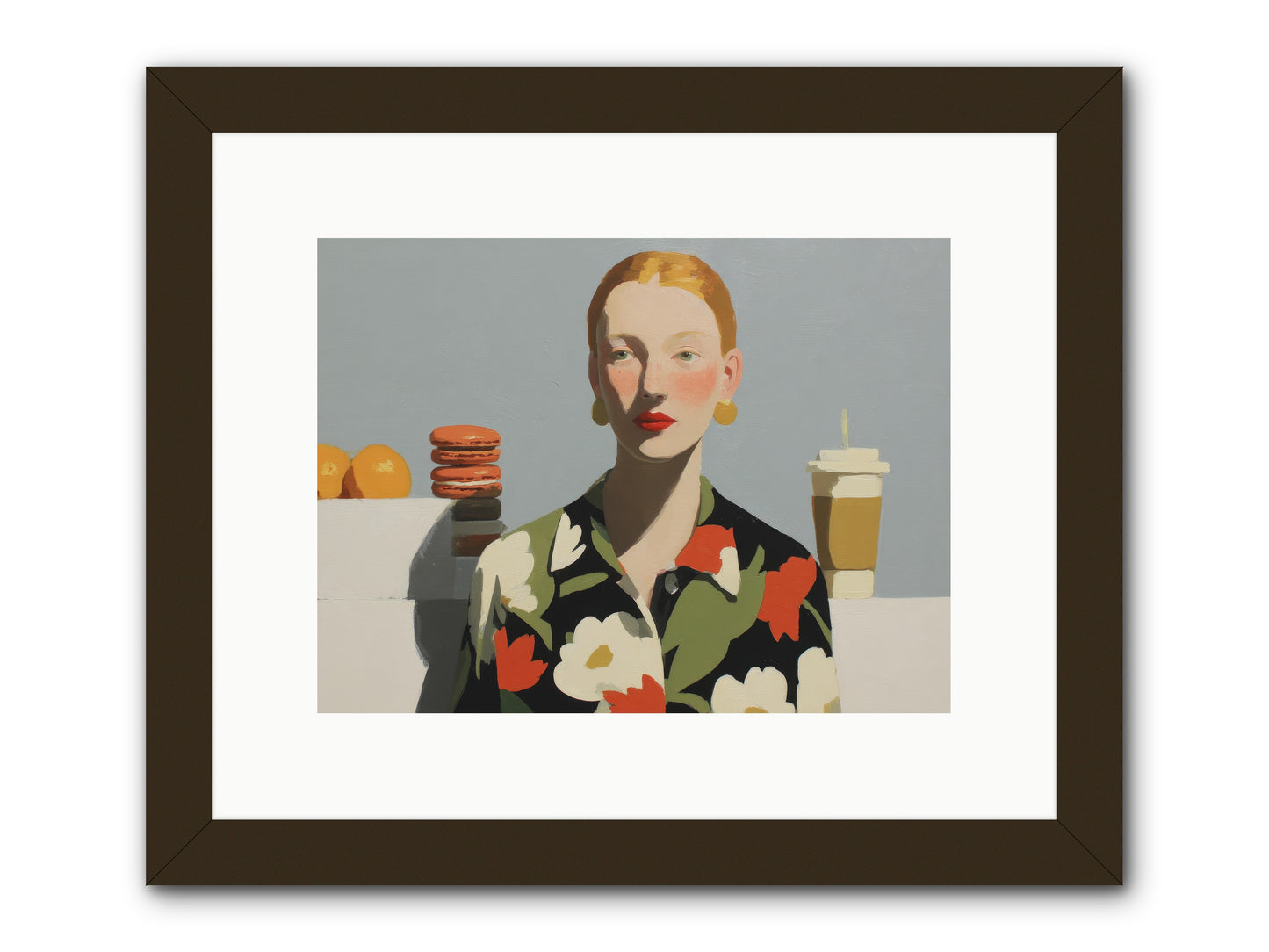 Solitude’s Glow -- Framed Print - Black 12x9
