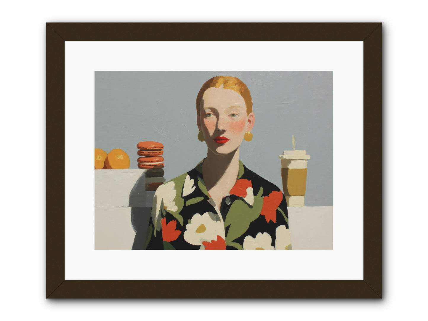 Solitude’s Glow -- Framed Print - Black 16x12