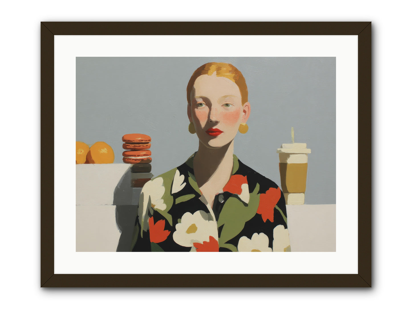 Solitude’s Glow -- Framed Print - Black 24x18