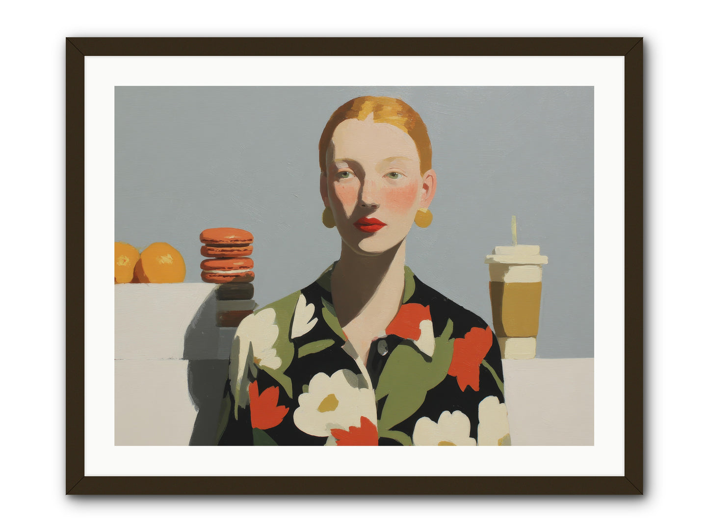 Solitude’s Glow -- Framed Print - Black 32x24