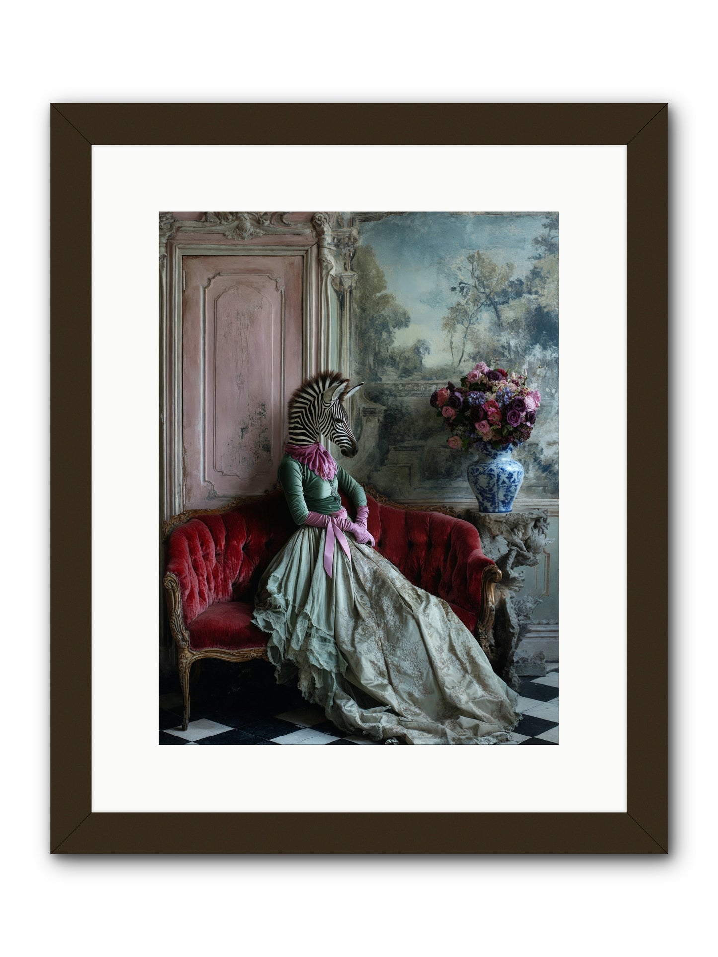 Some Hearts Hold StarsRez -- Framed Print - Black 12x16