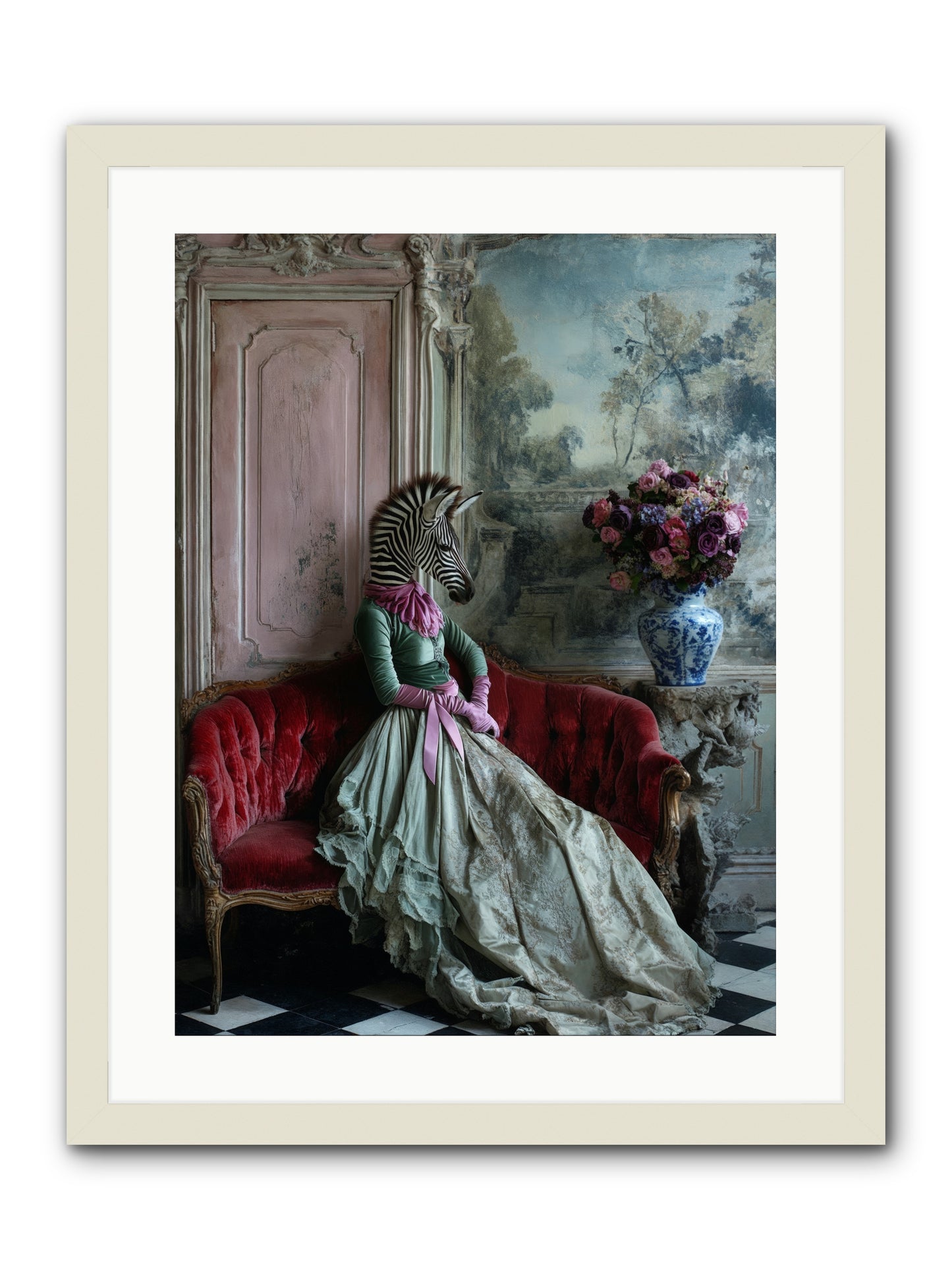 Some Hearts Hold StarsRez -- Framed Print - White 18x24