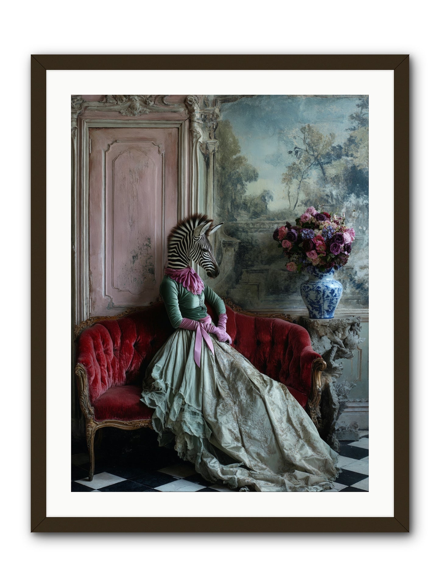 Some Hearts Hold StarsRez -- Framed Print - Black 24x32