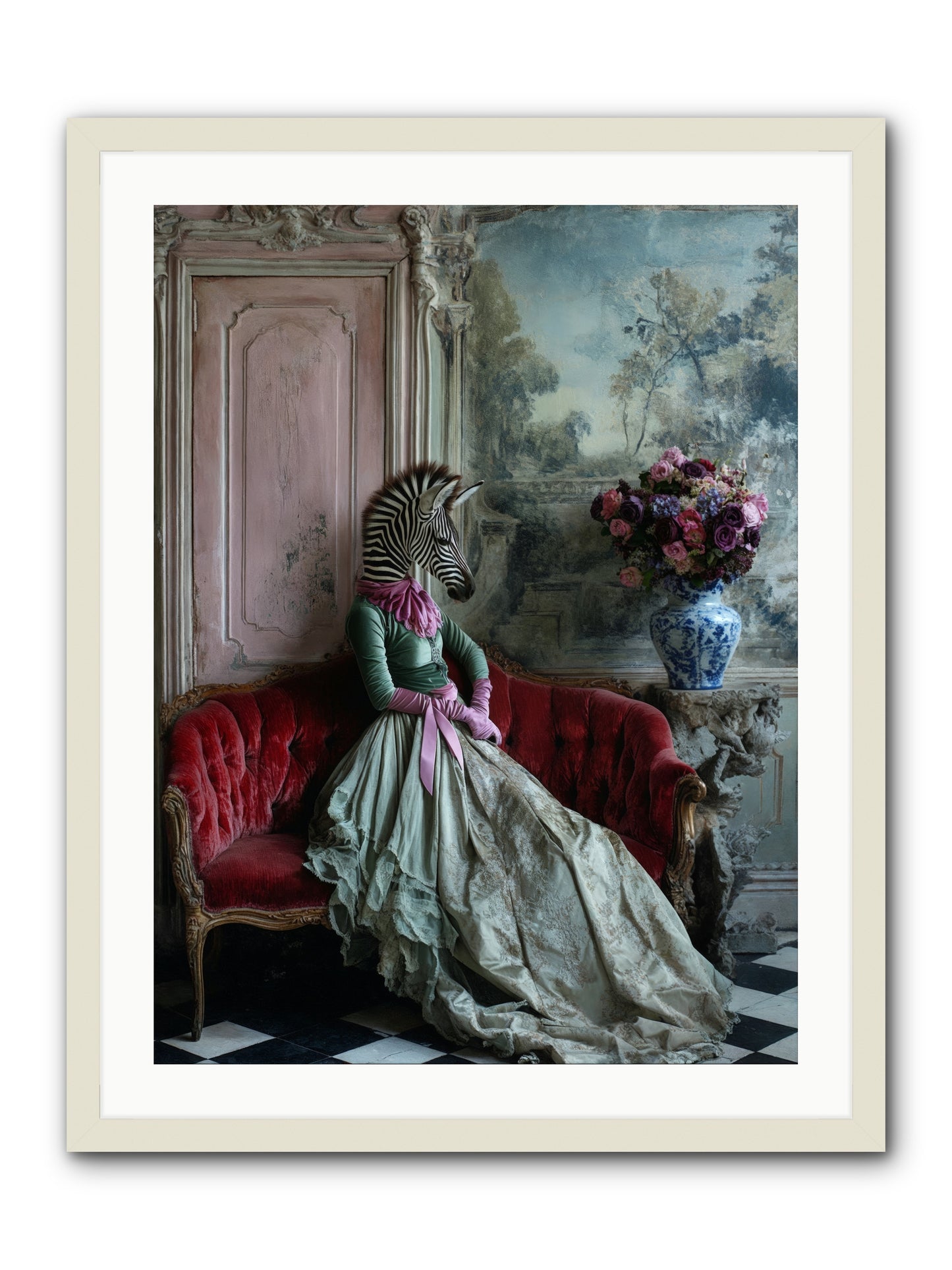 Some Hearts Hold StarsRez -- Framed Print - White 24x32