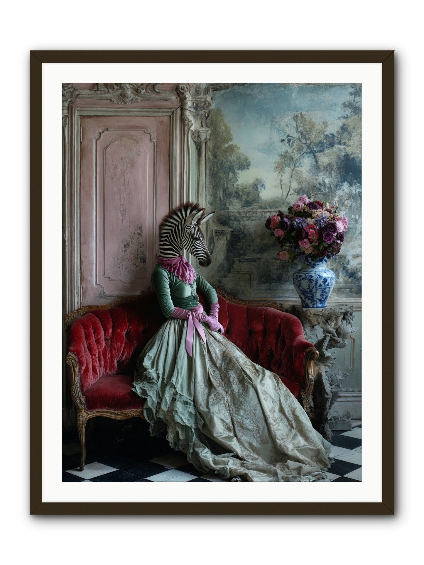 Some Hearts Hold StarsRez -- Framed Print - Black 30x40