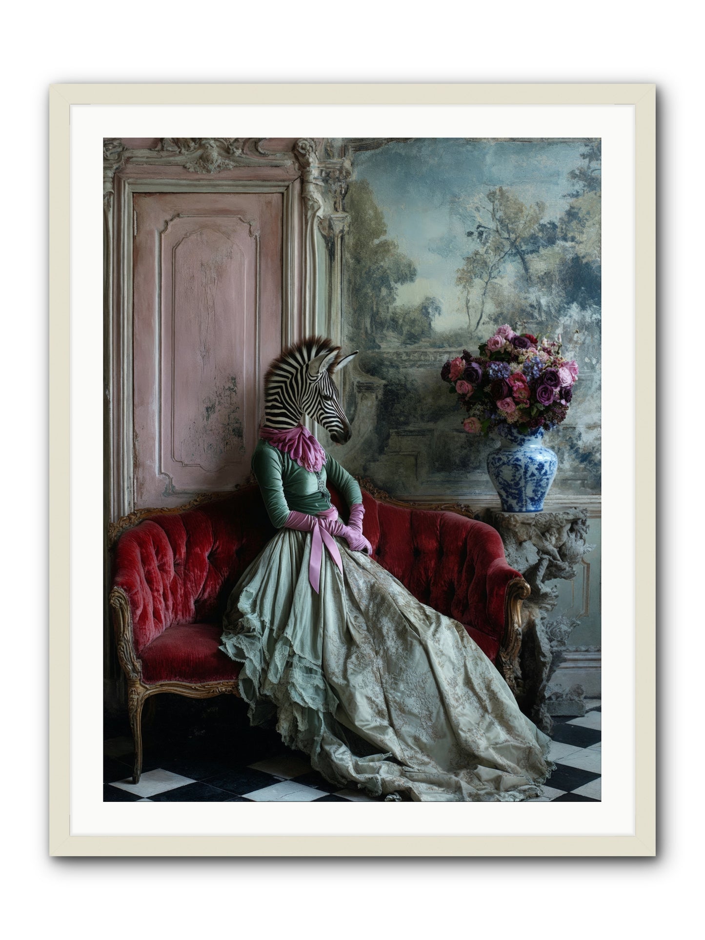 Some Hearts Hold StarsRez -- Framed Print - White 30x40