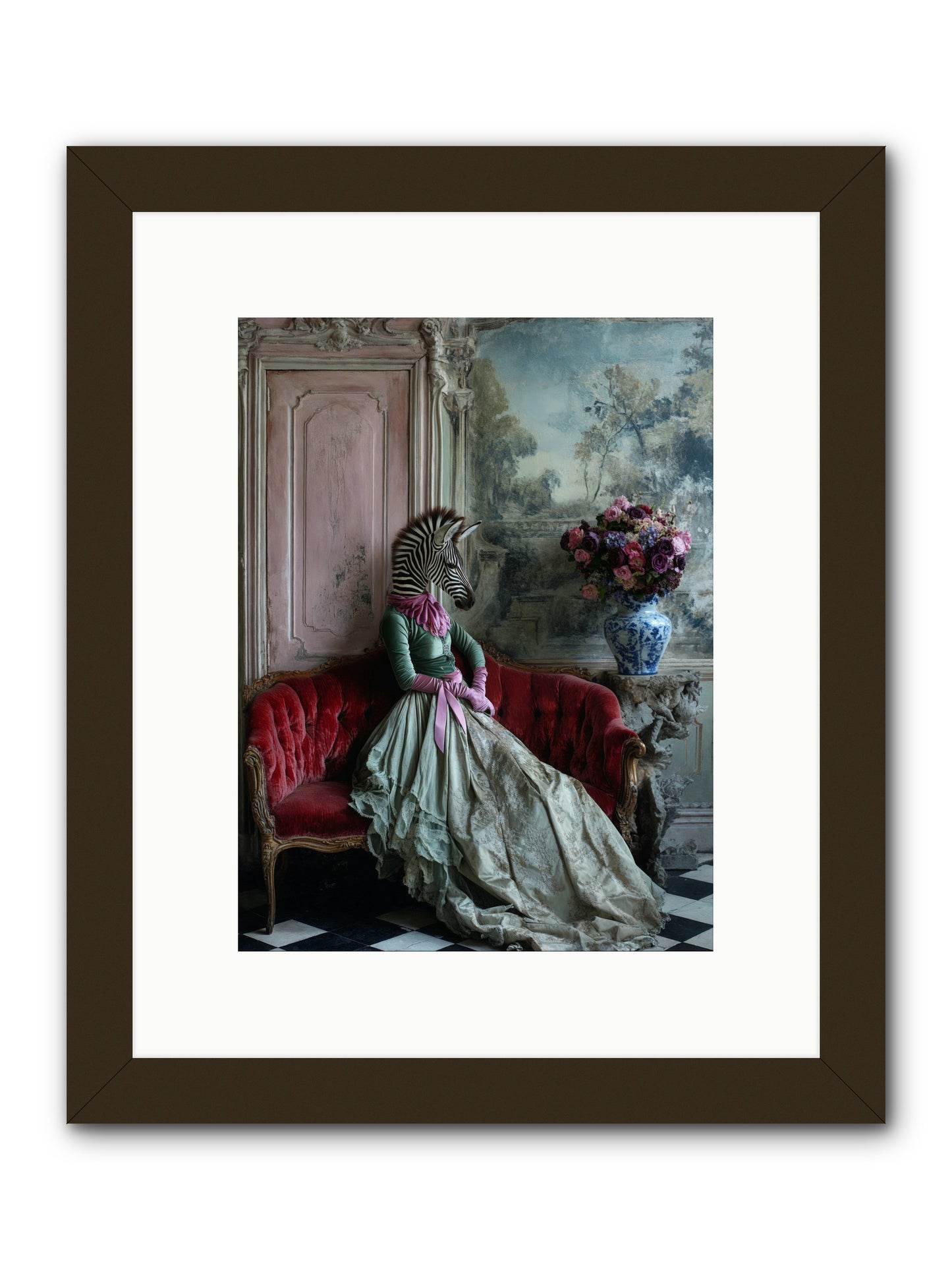 Some Hearts Hold StarsRez -- Framed Print - Black 9x12