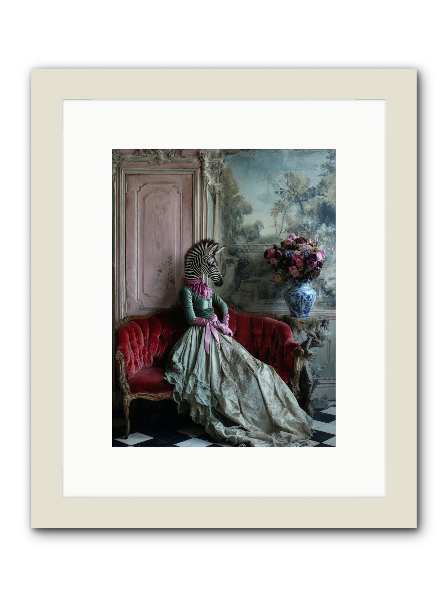 Some Hearts Hold StarsRez -- Framed Print - White 9x12