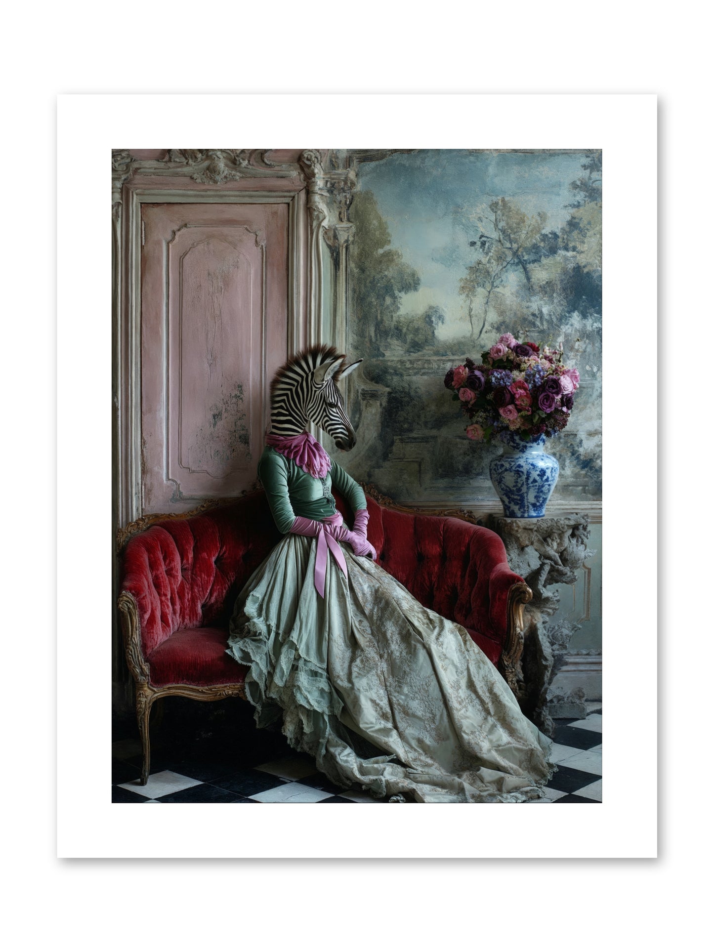 Some Hearts Hold StarsRez -- Loose Canvas Print 9x12