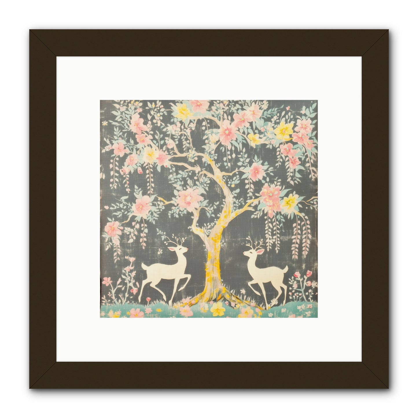 Some Joy Falls Soft REZ -- Framed Print - Black 10x10